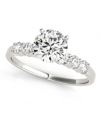 SINGLE ROW ENGAGEMENT RING