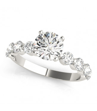 SINGLE PRONG ENGAGEMENT RING